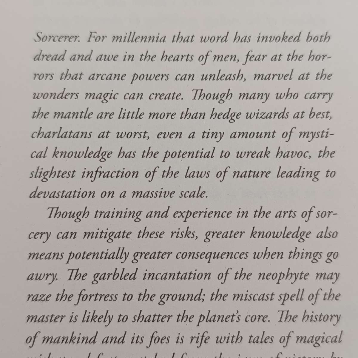 Warhammer #22 Ahriman Sorcerer by John French