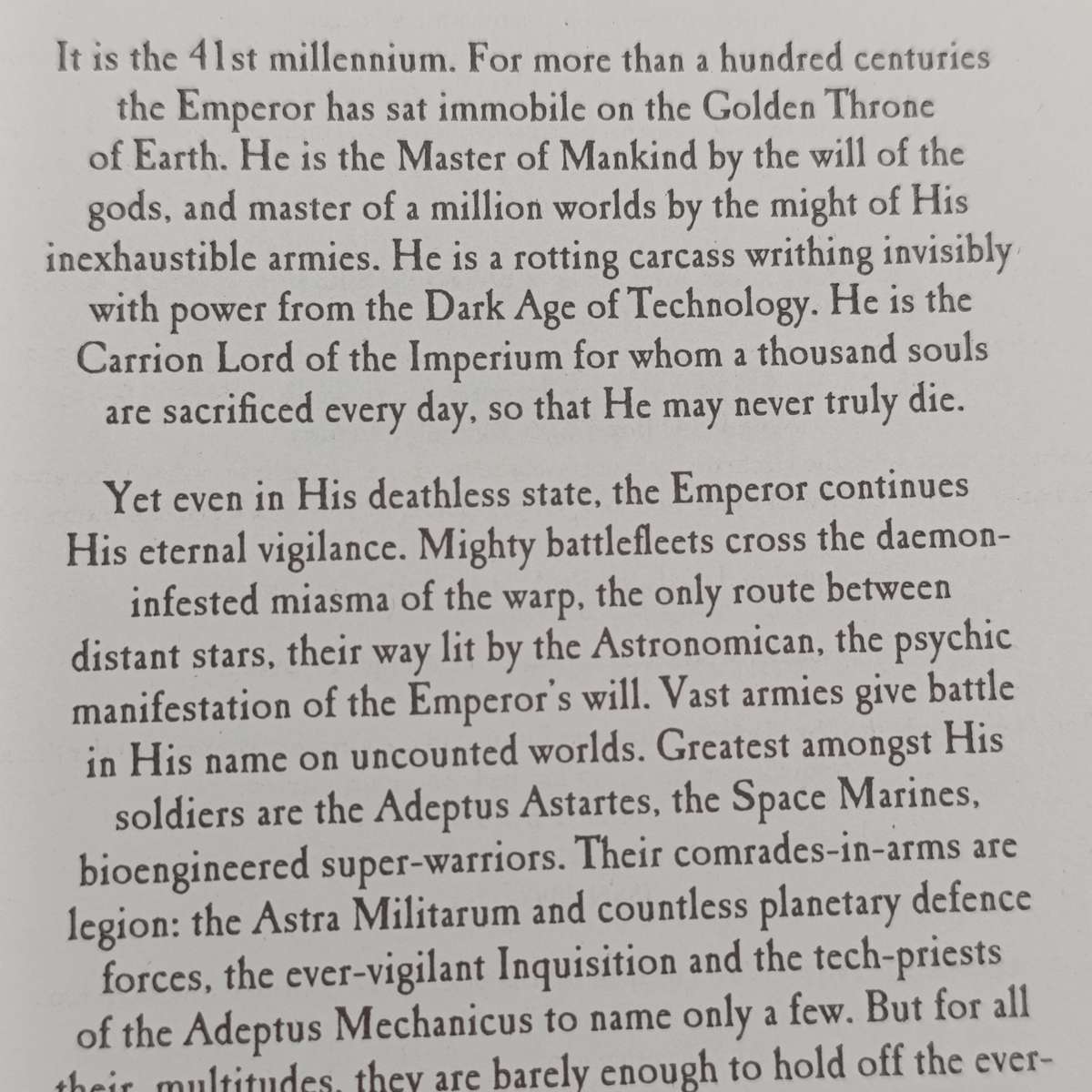 Warhammer #89 The World Engine by Ben Counter