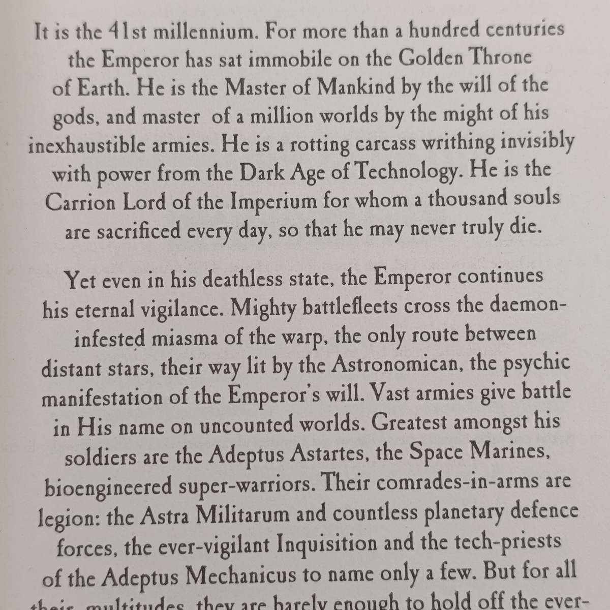 Warhammer #79 Legacy by Matthew Farrar