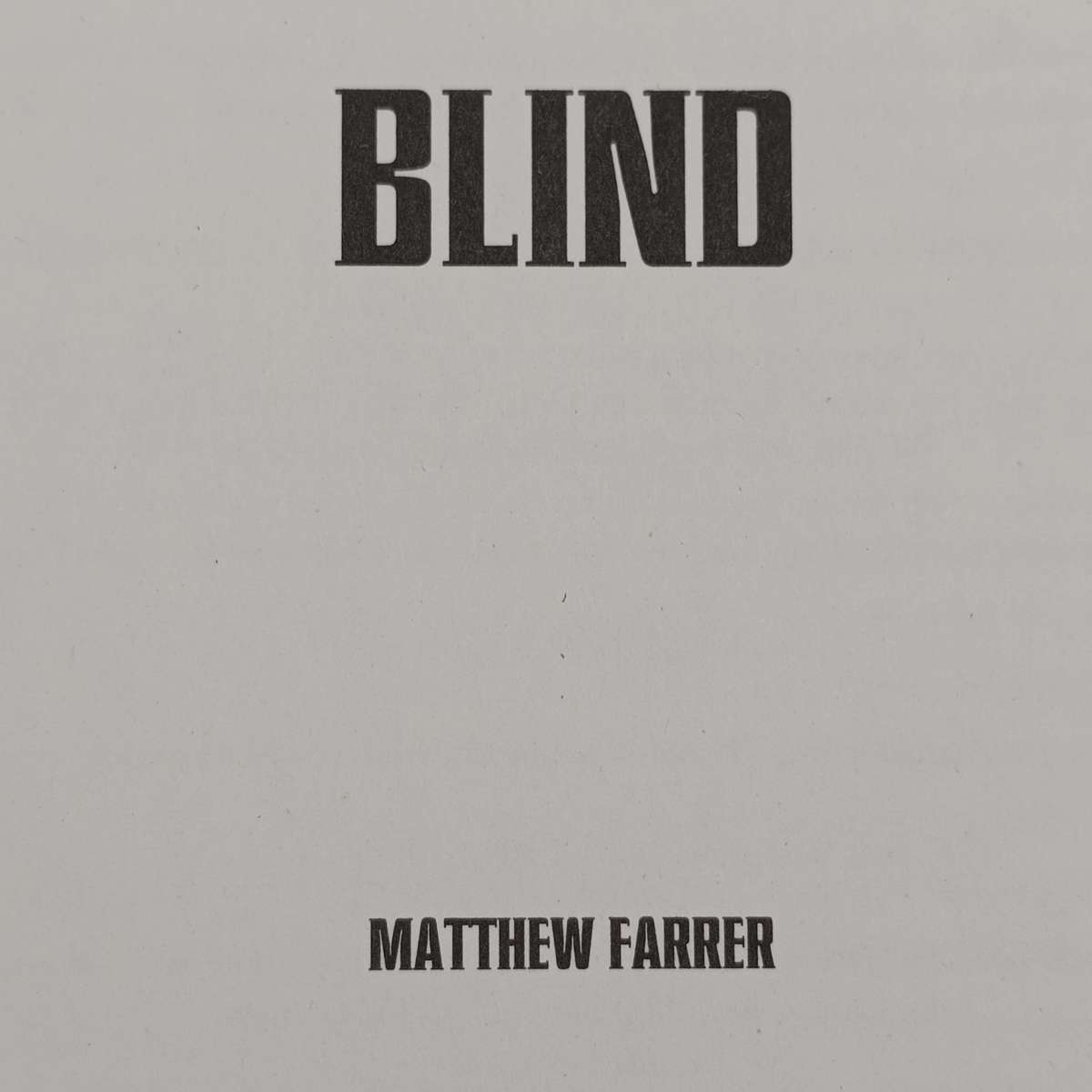 Warhammer #80 Blind by Matthew Farrer