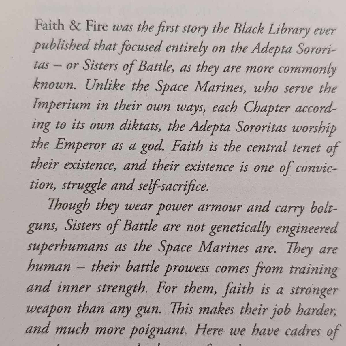 Warhammer #76 Faith and Fire by James Swallow