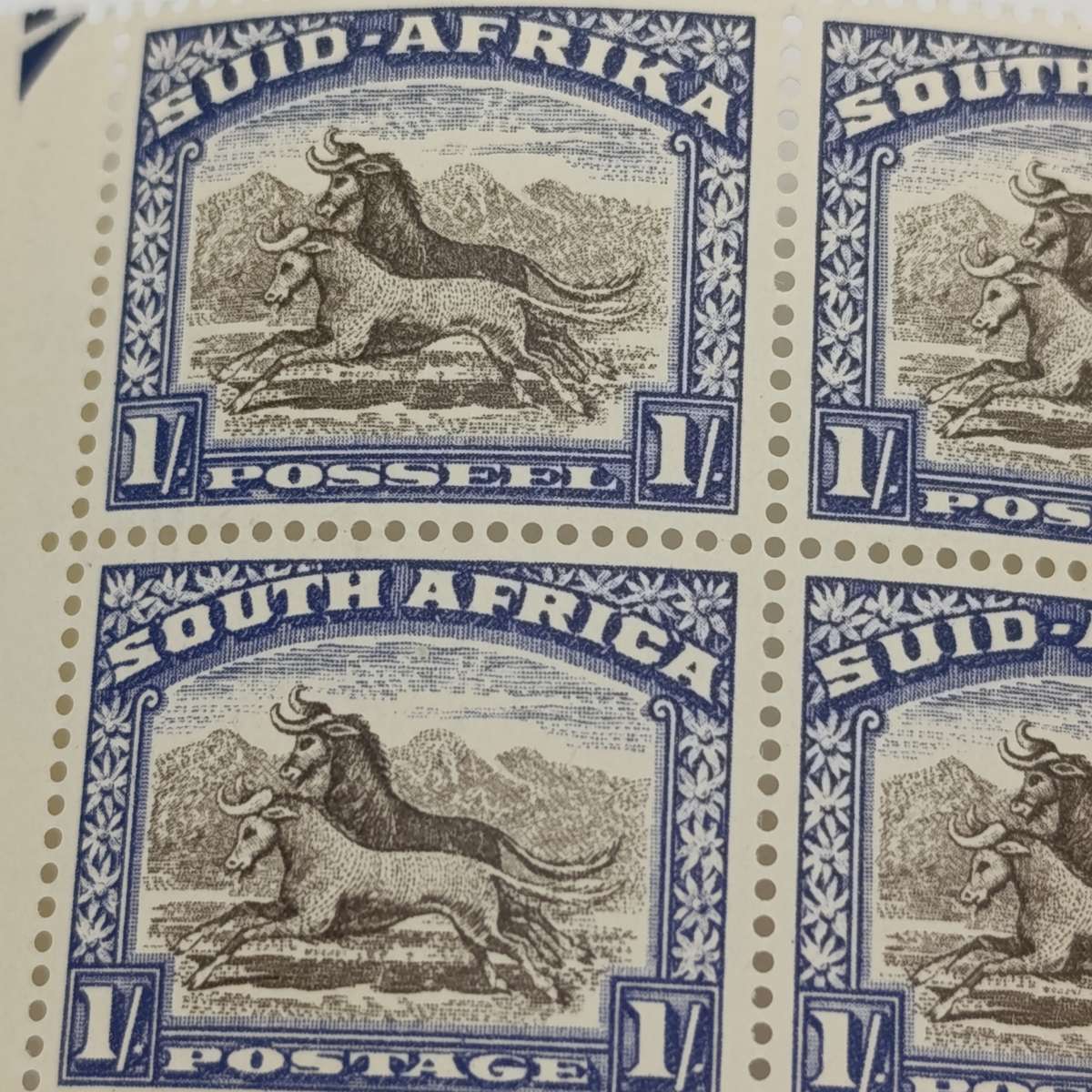 South Africa SACC 61 Block of 4 mint