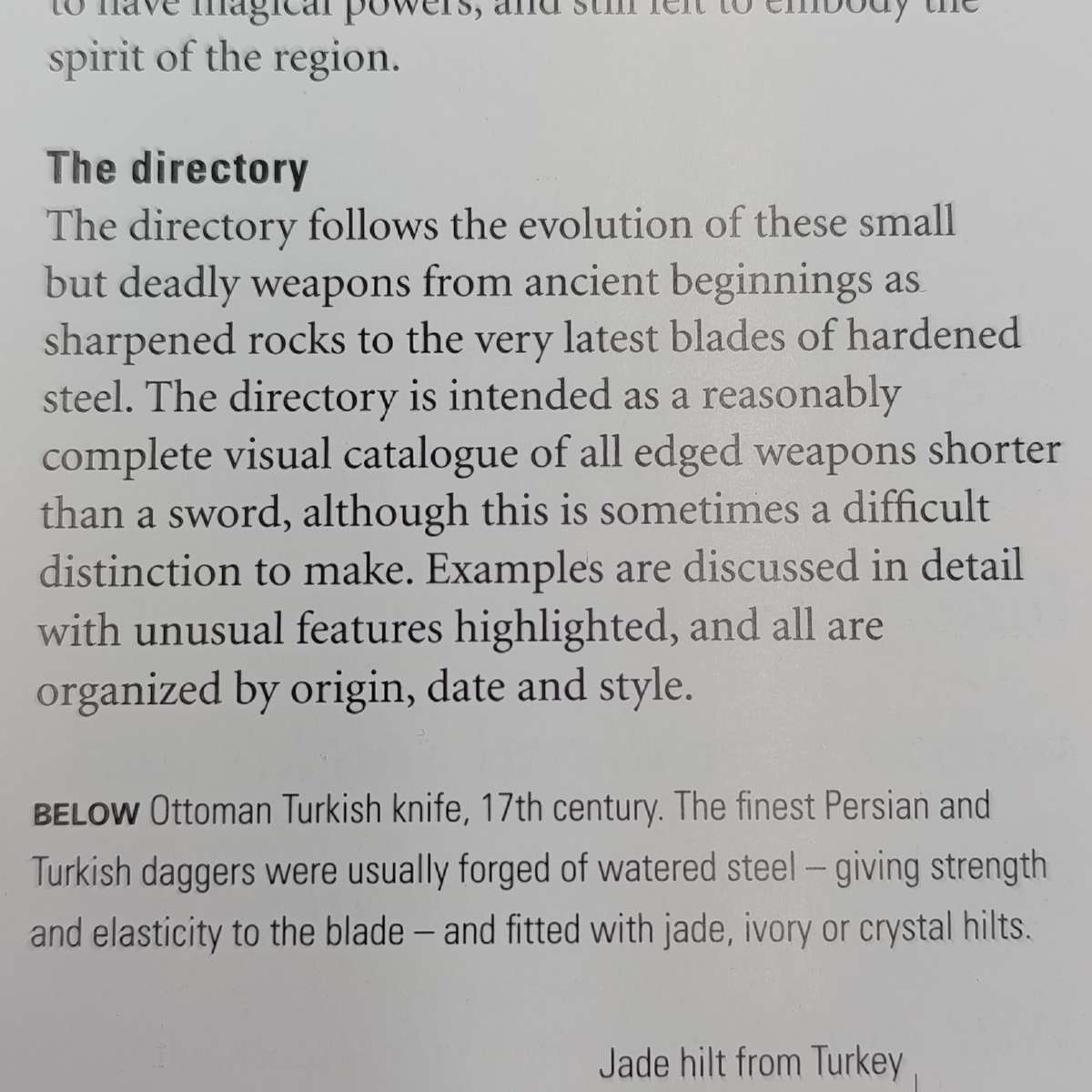 World Encyclopedia of knives, daggers & bayonets