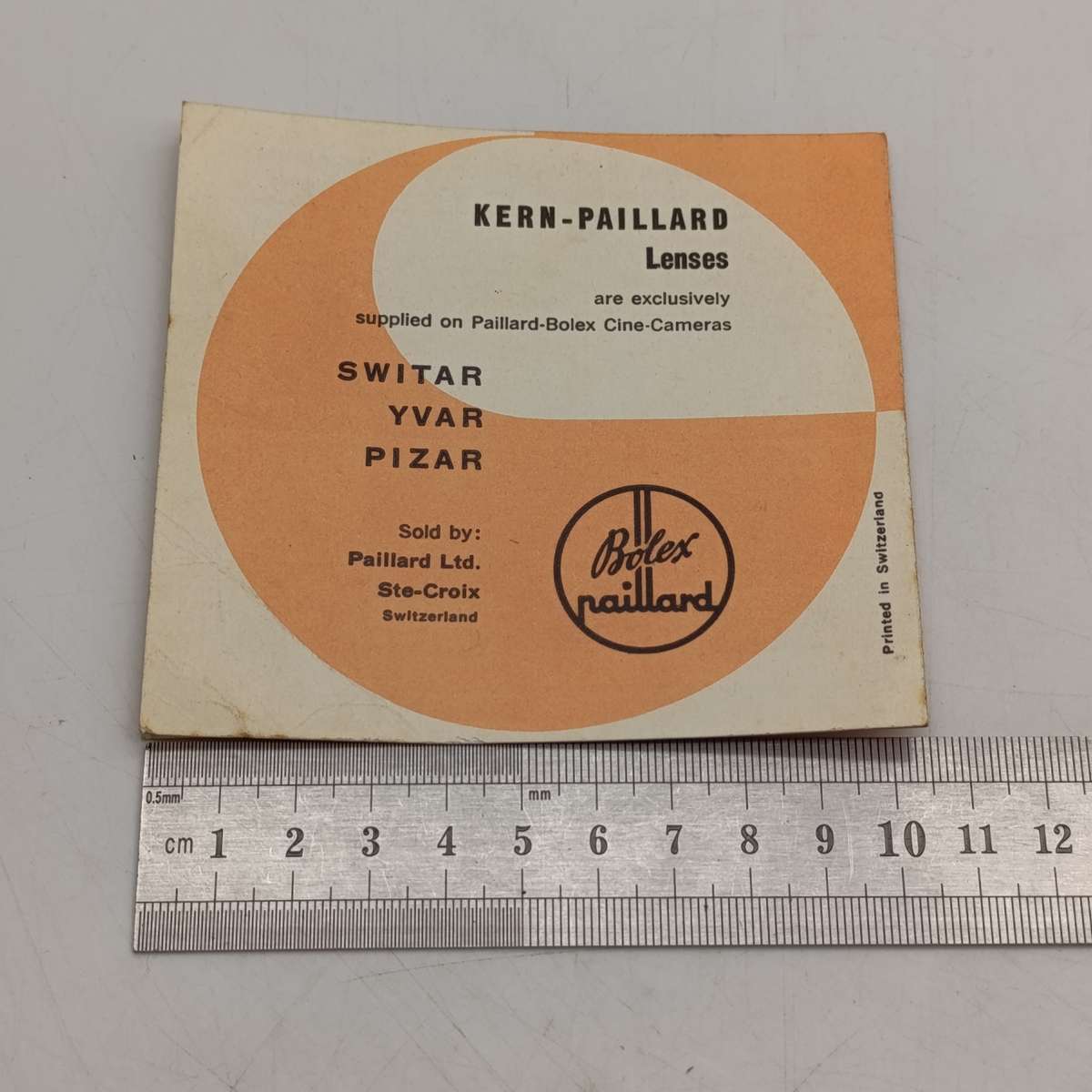 Lot of 3 Bolex paillard booklets - 8mm cineguide, lenses, C8 camera