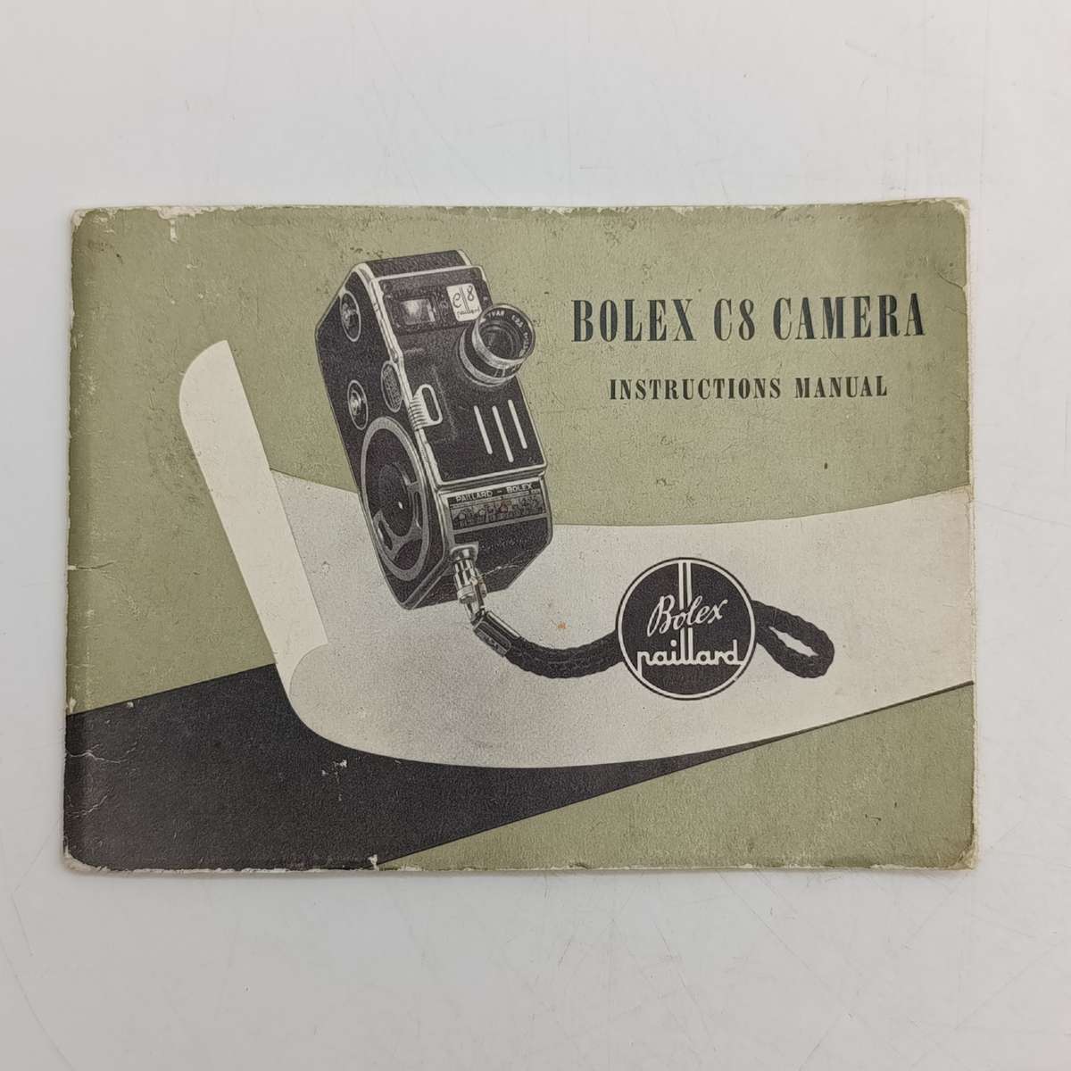 Lot of 3 Bolex paillard booklets - 8mm cineguide, lenses, C8 camera