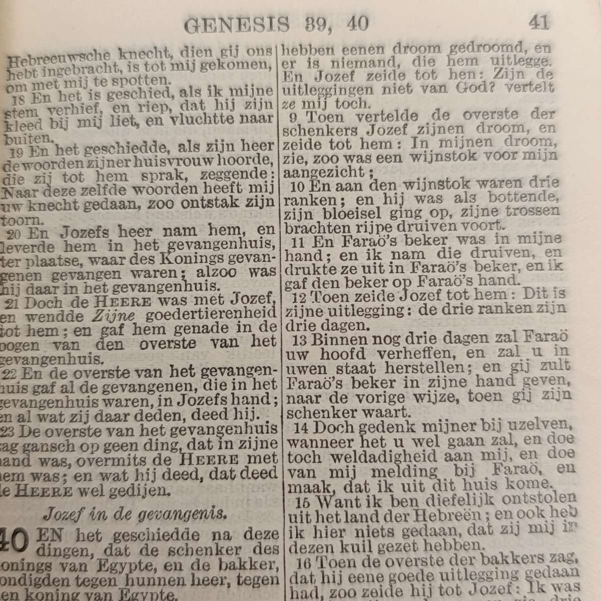 1926 Dutch Bible - Old and New testament