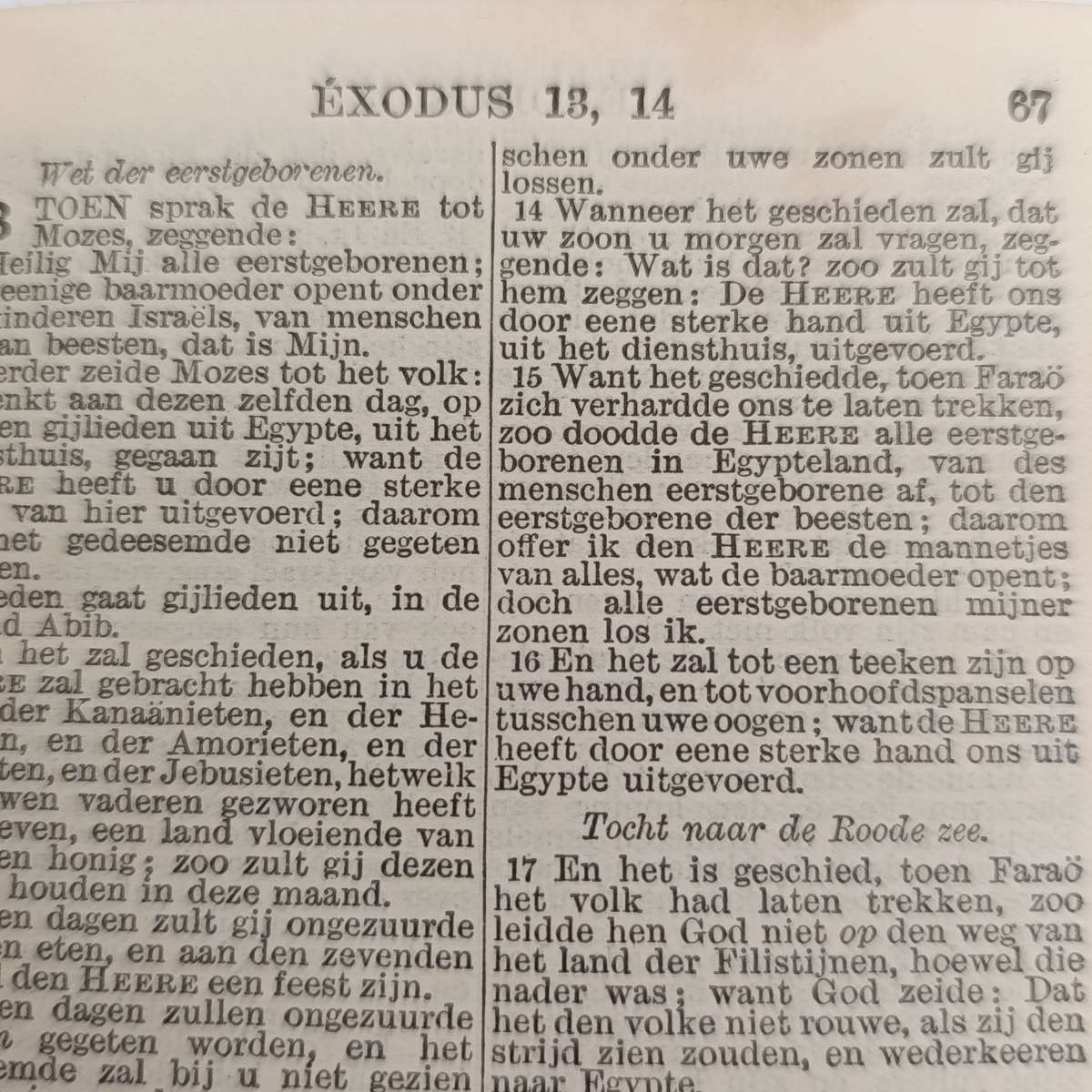 1926 Dutch Bible - Old and New testament