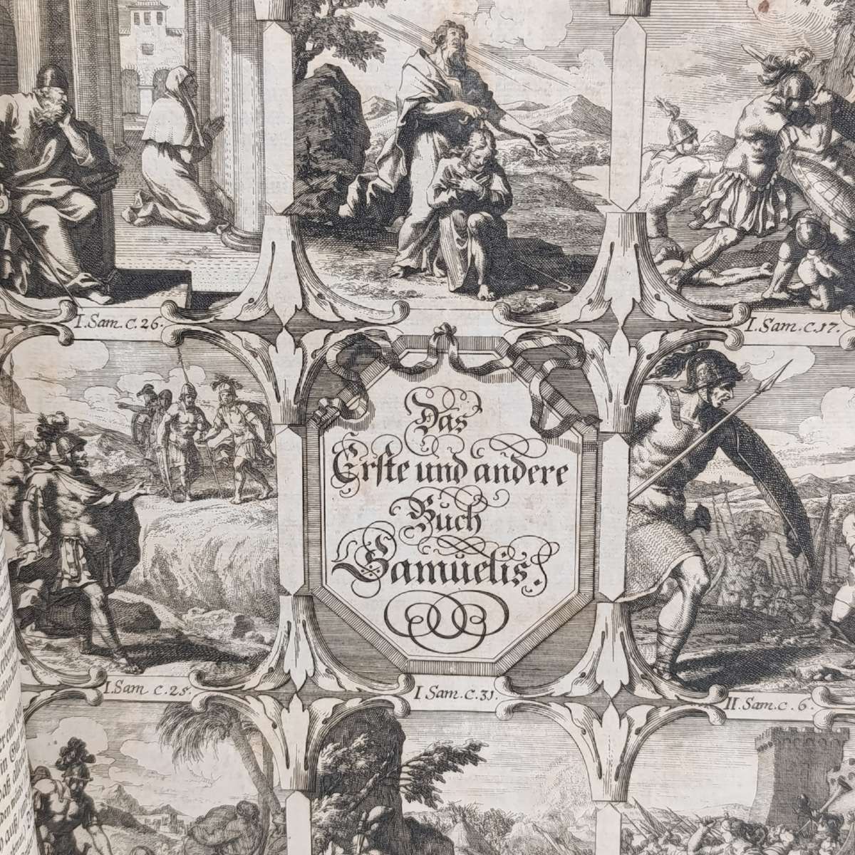 Antique German 1692 Bible - The Whole German scripture translated by Martin Luther