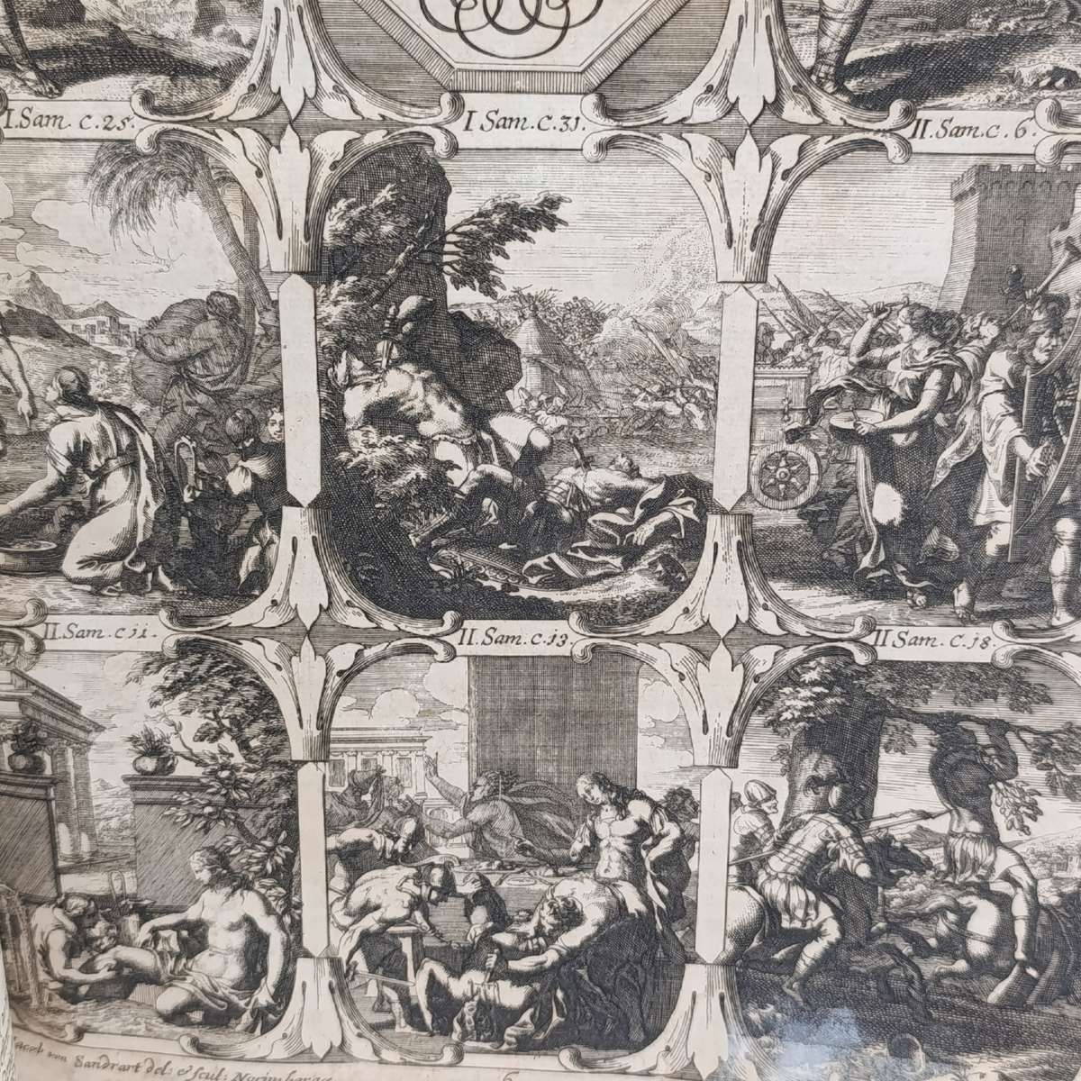 Antique German 1692 Bible - The Whole German scripture translated by Martin Luther