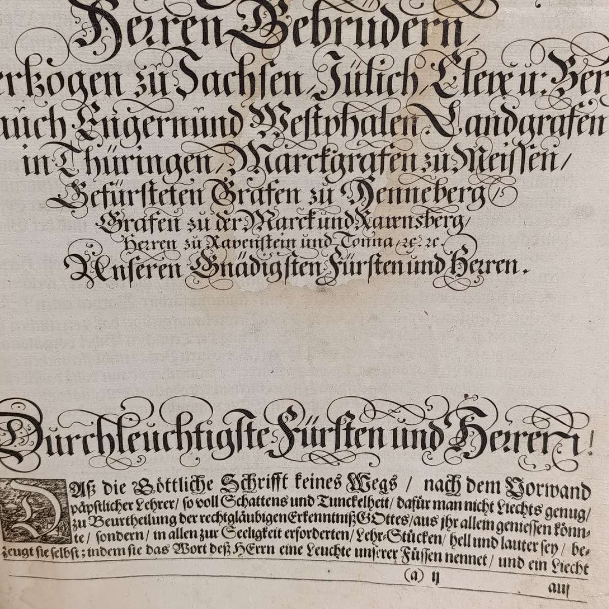 Antique German 1692 Bible - The Whole German scripture translated by Martin Luther