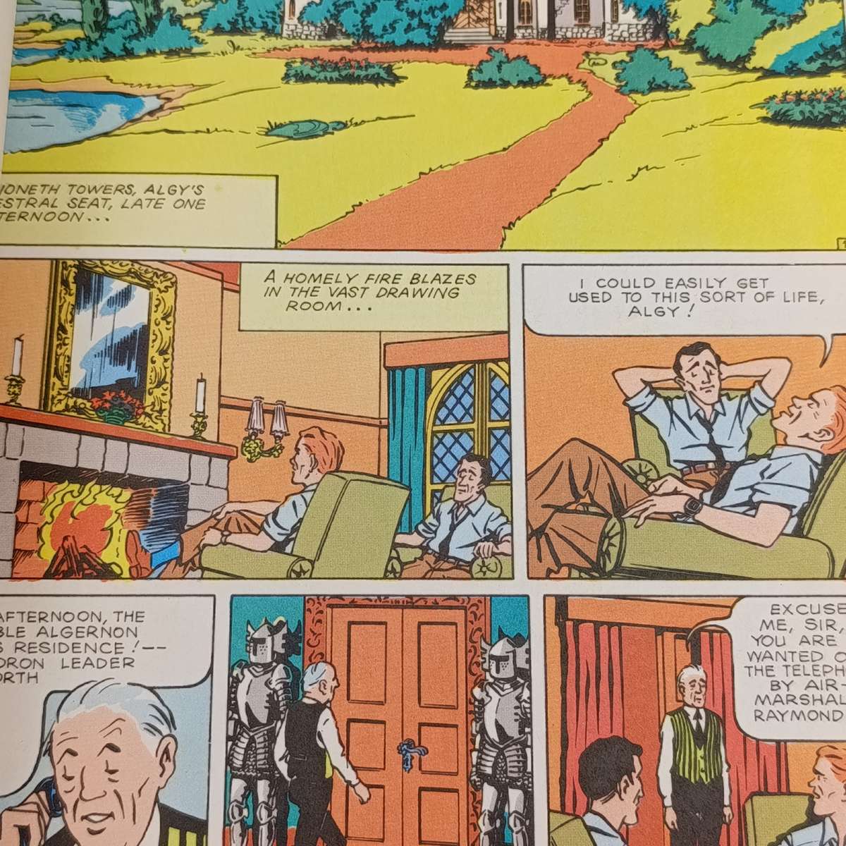 Biggles and the Tiger comic book