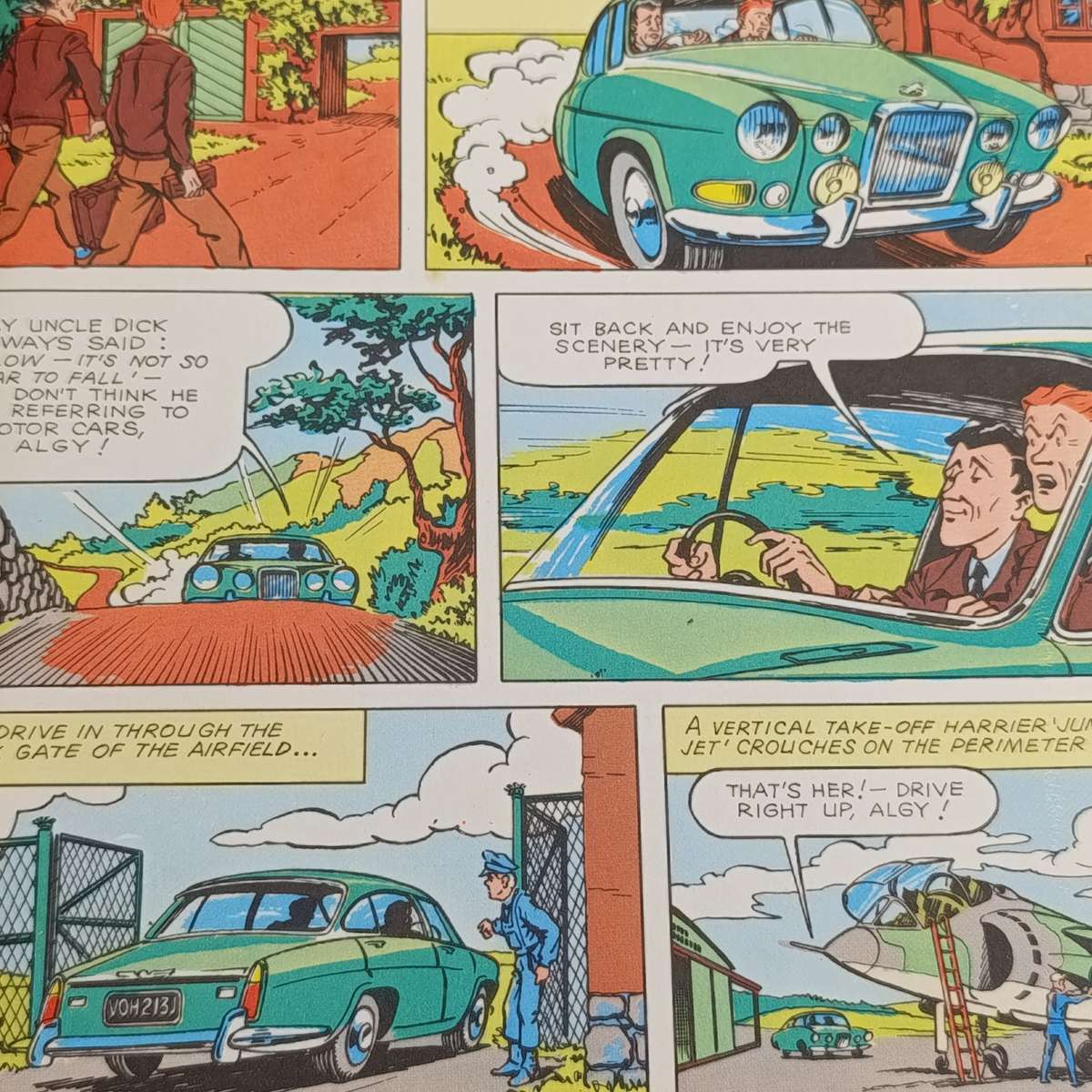 Biggles and the Tiger comic book