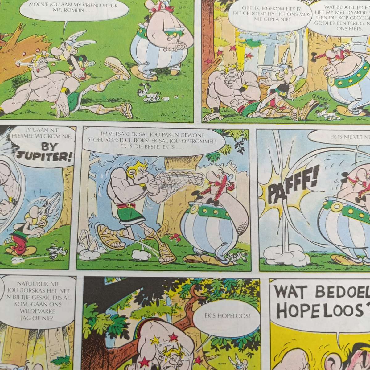 Asterix en die Olimpiese Spele - Afrikaans issue