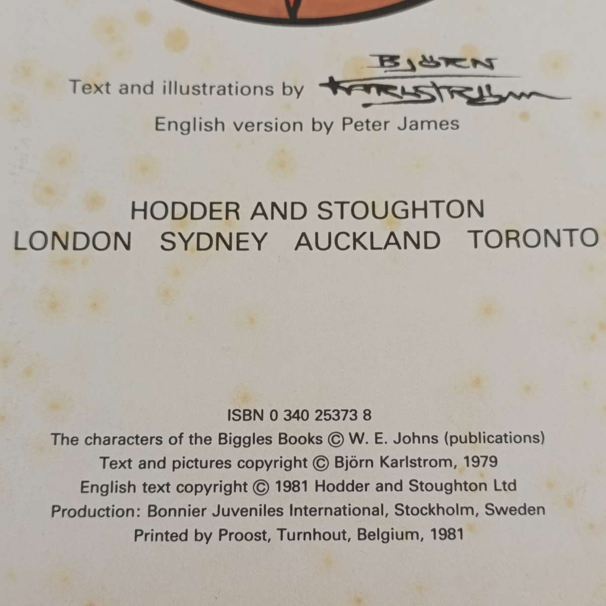 Biggles and the Menace from Space