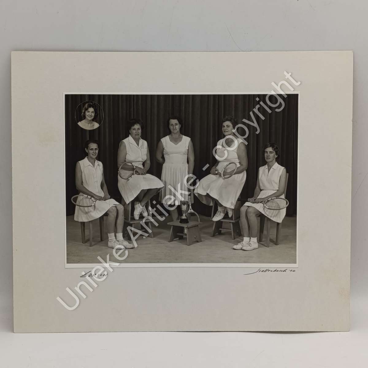 1960 Stellenbosch Tennis team photo