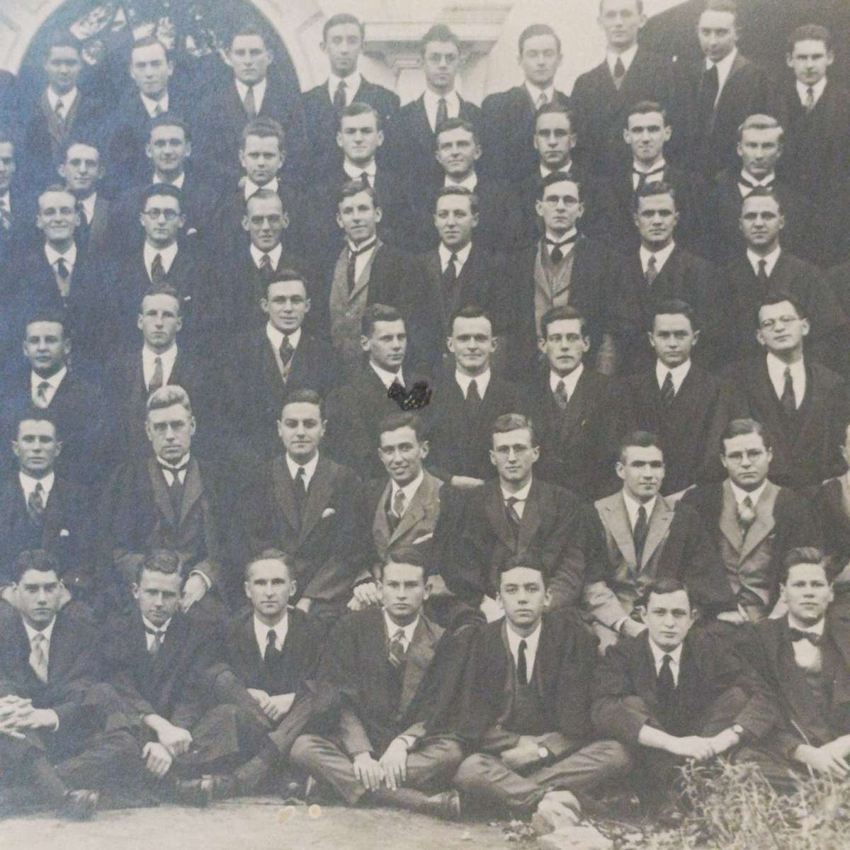 1926 University of Cape Town university house class photo