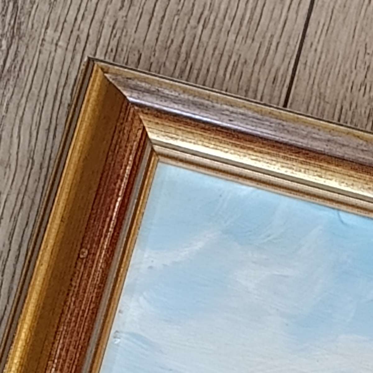 Paul Potgieter oil on board painting of farm house