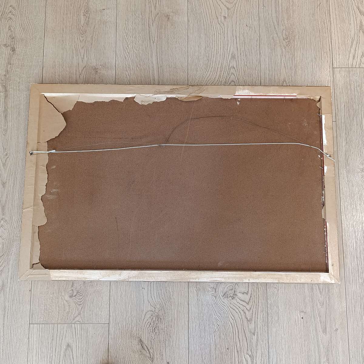 Paul Potgieter oil on board painting of farm house