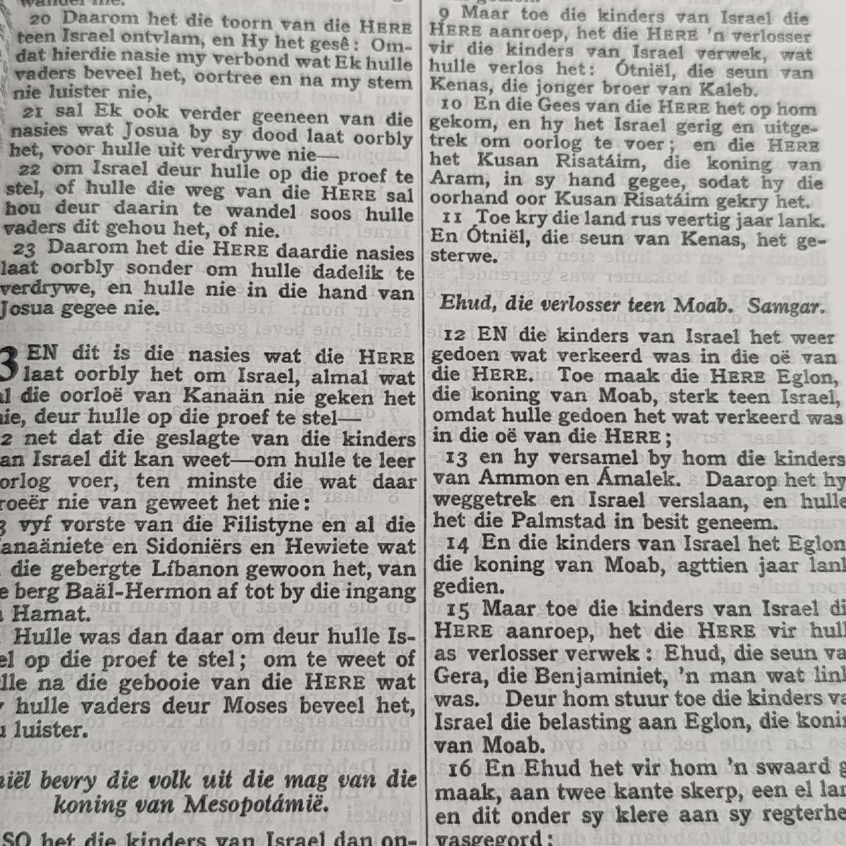 Die Bybel in Afrikaans - 1971 issue