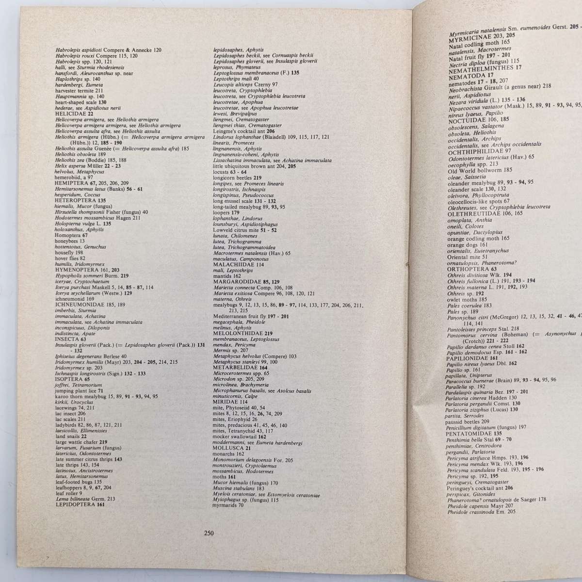 South Africa Science Bulletin 391 Citrus pests in South Africa - 1978