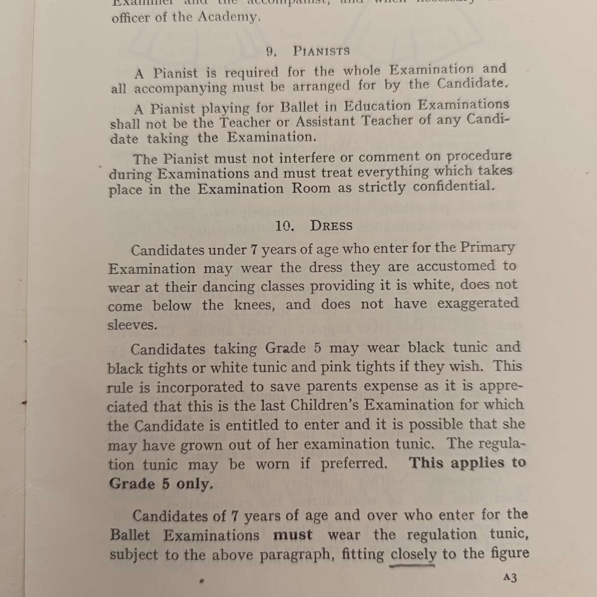 Royal academy of dancing - Ballet in education 1954 edition