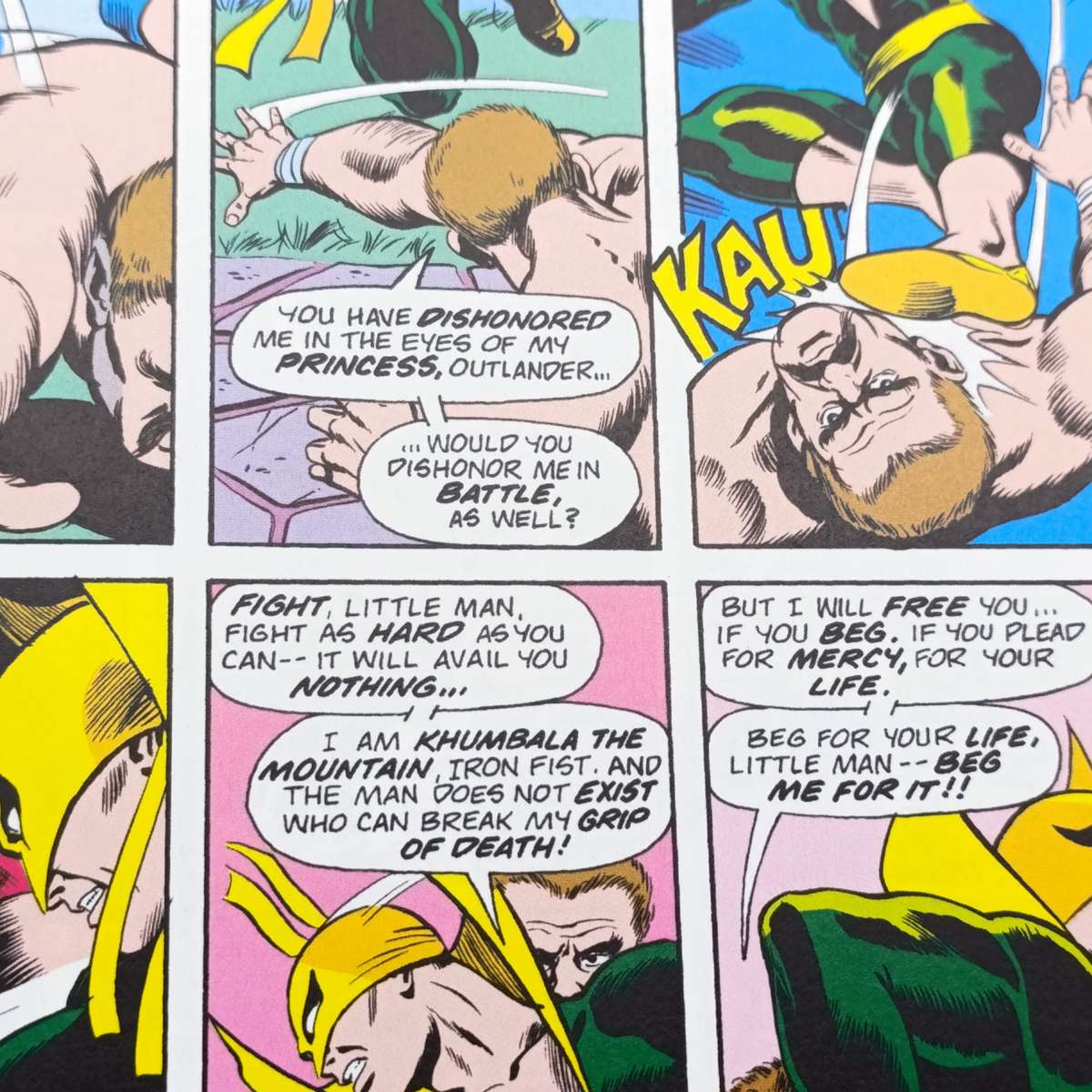 Marvel #35 Iron Fist - The search for Colleen Wing graphic novel