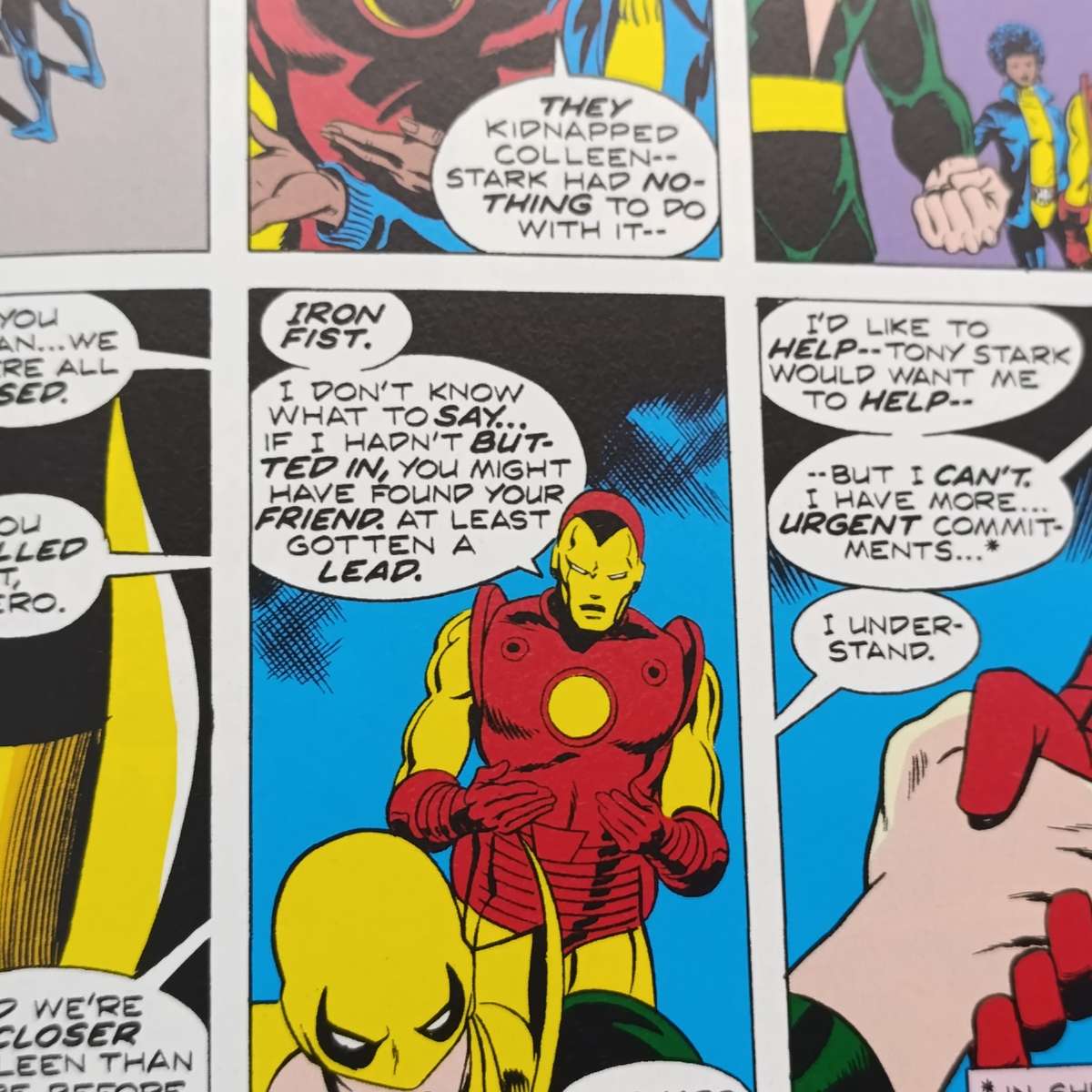 Marvel #35 Iron Fist - The search for Colleen Wing graphic novel