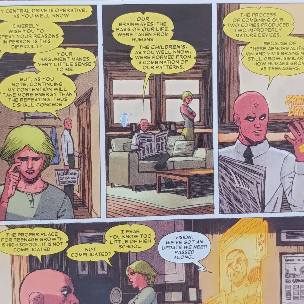 Marvel #116 The Vision - Little worse than a man graphic novel