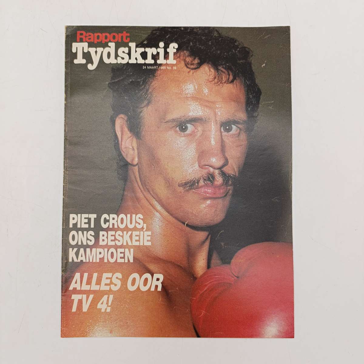 Rapport Tydskrif - Piet Crous, ons beskeie kampioen - 24 Maart 1985