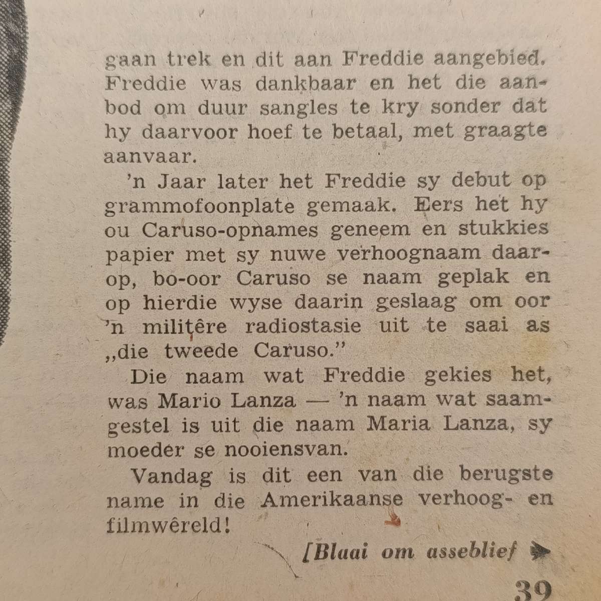 Vintage Keur magazine - 15 March 1956 issue