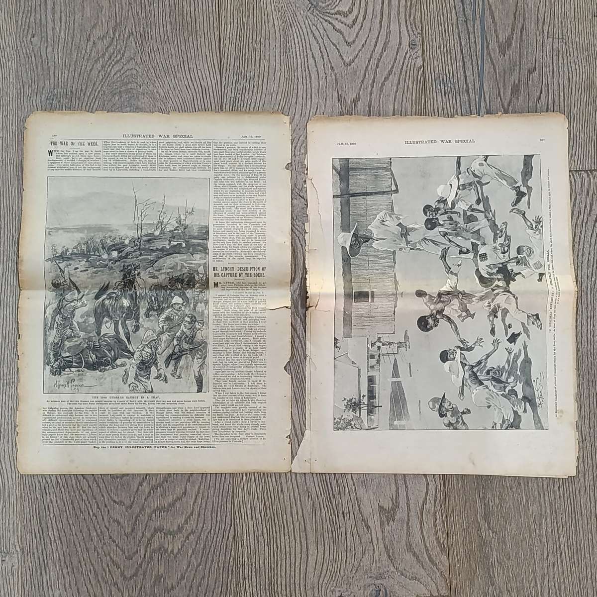 Boer War Illustrated War Special newspaper 10 January 1900 No.8 Vol.1