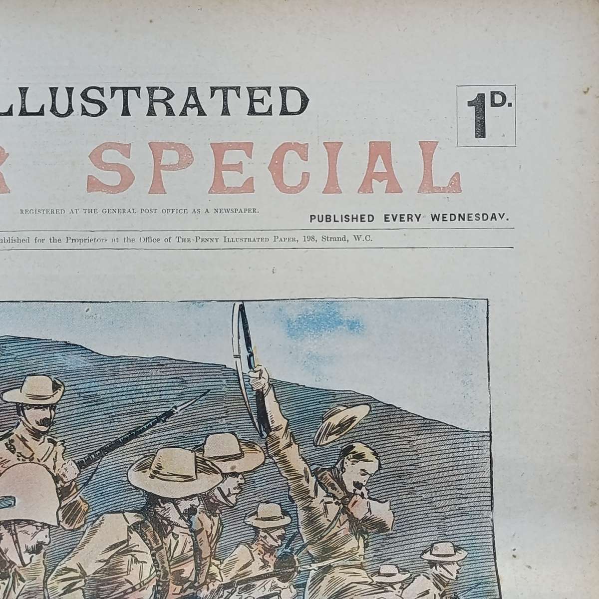 Boer War Illustrated War Special newspaper dated 4 April 1900 No.20 Vol.1