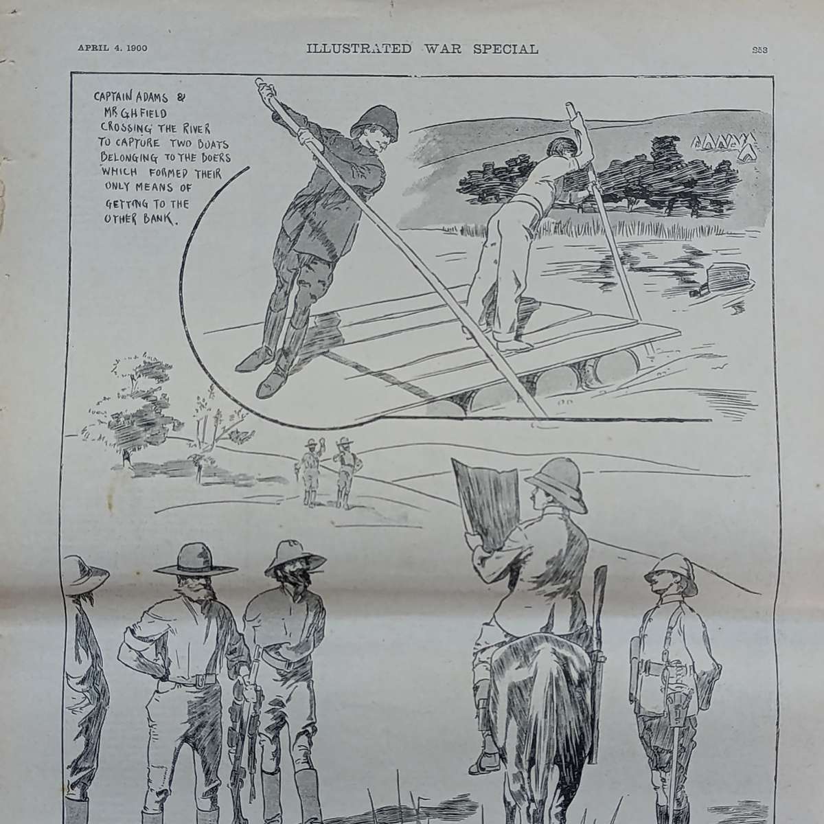 Boer War Illustrated War Special newspaper dated 4 April 1900 No.20 Vol.1