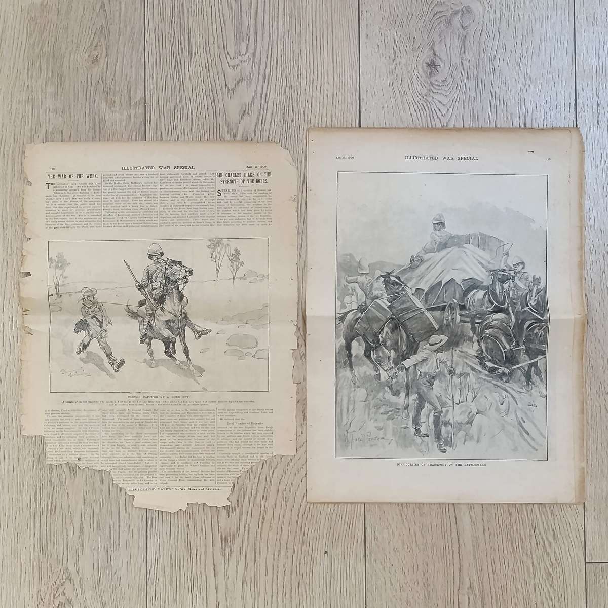 Boer War Illustrated War Special newspaper dated 17 January 1900 No.9 Vol.1