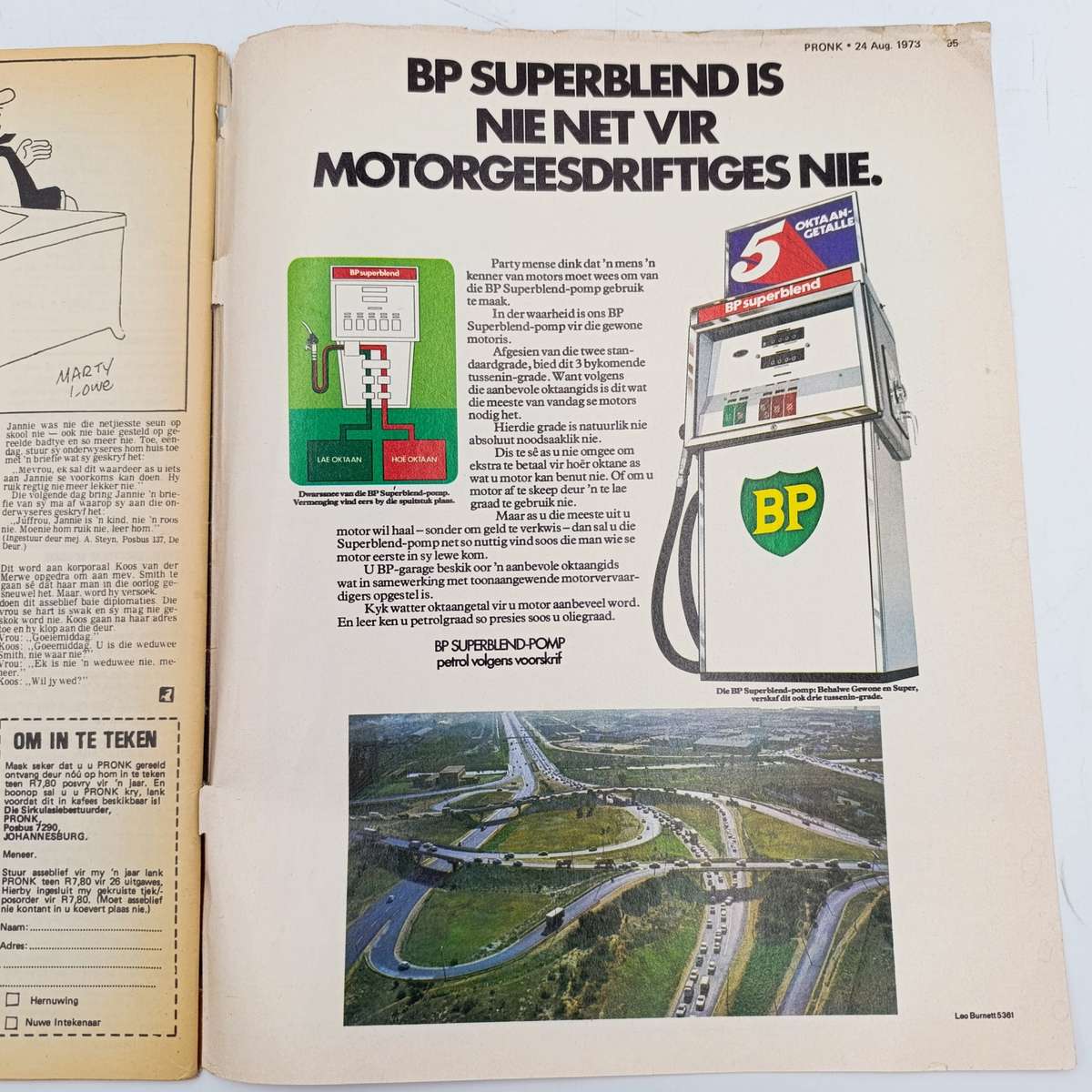 Vintage Pronk magazine - 24 August 1973 issue