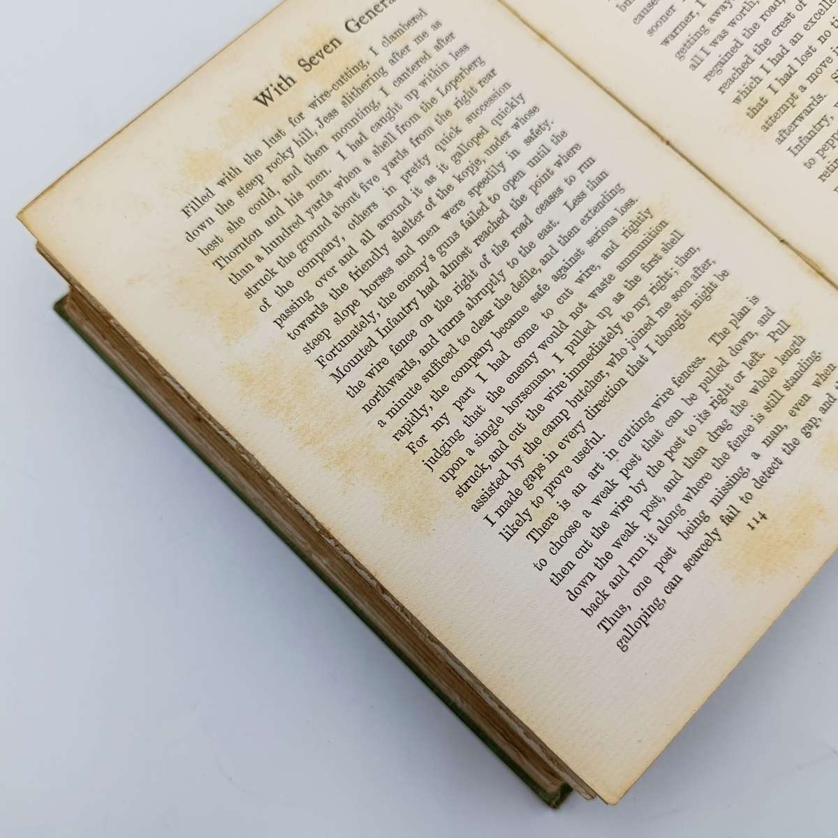 With Seven Generals in the Boer War - a Personal narrative by Major AWA Pollock - 1900 issue