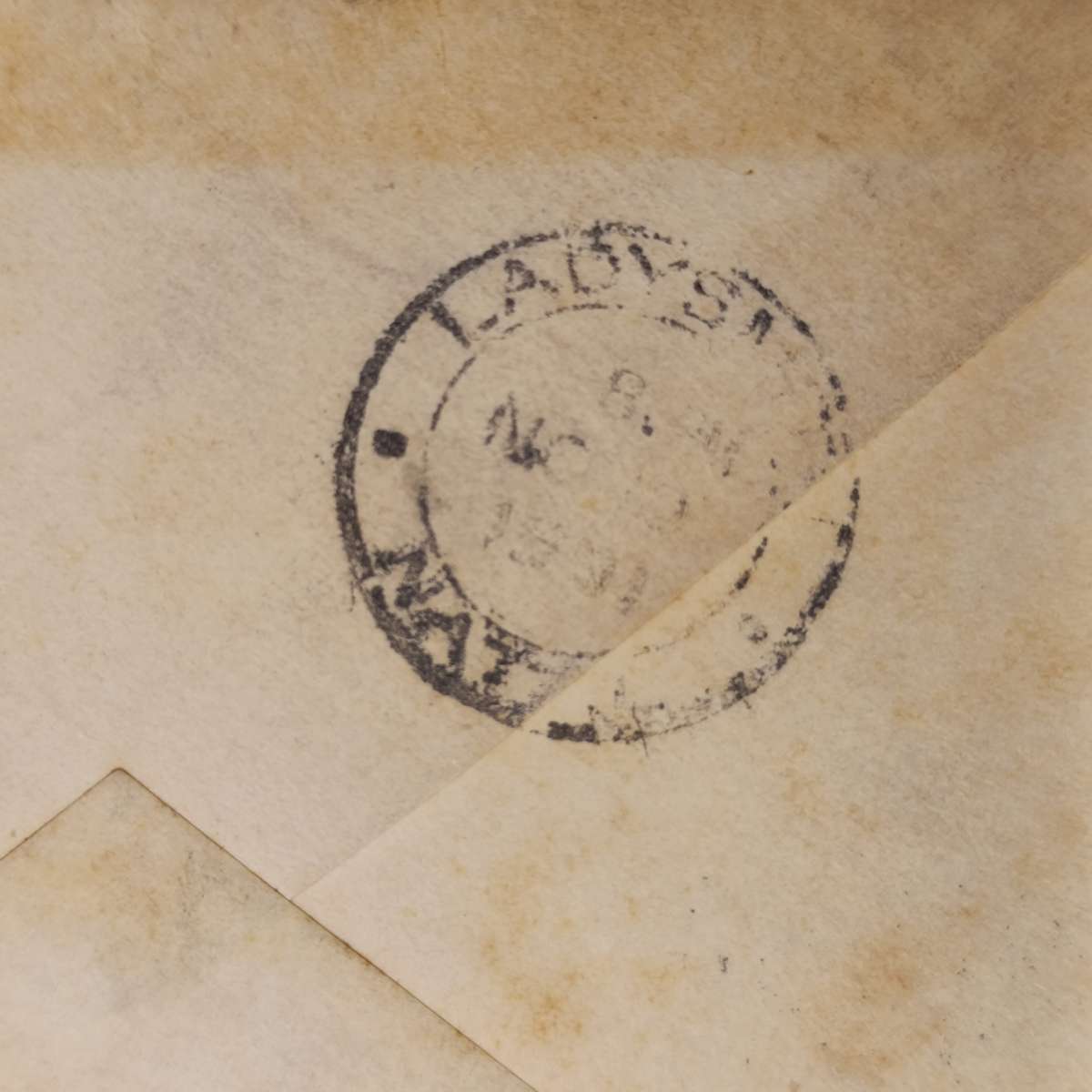 Army Post Boer War cover to Ladysmith Natal with passed by censor triangle