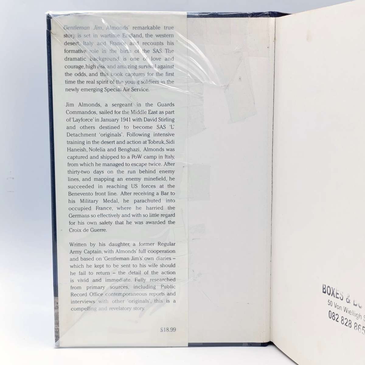 Gentleman Jim - The wartime story of a Founder of the SAS by Lorna Almonds Windmill