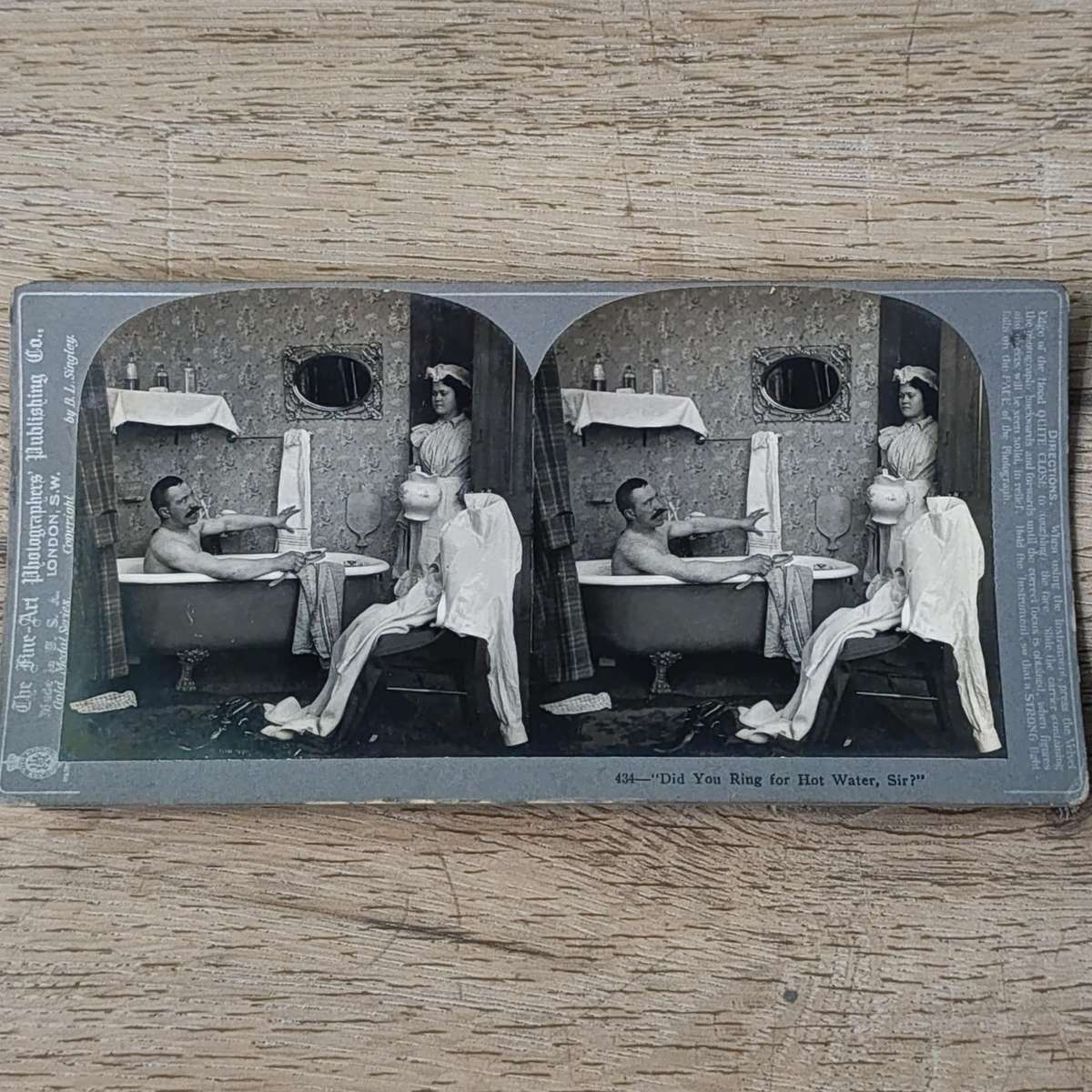 Pair of Funny stereocards