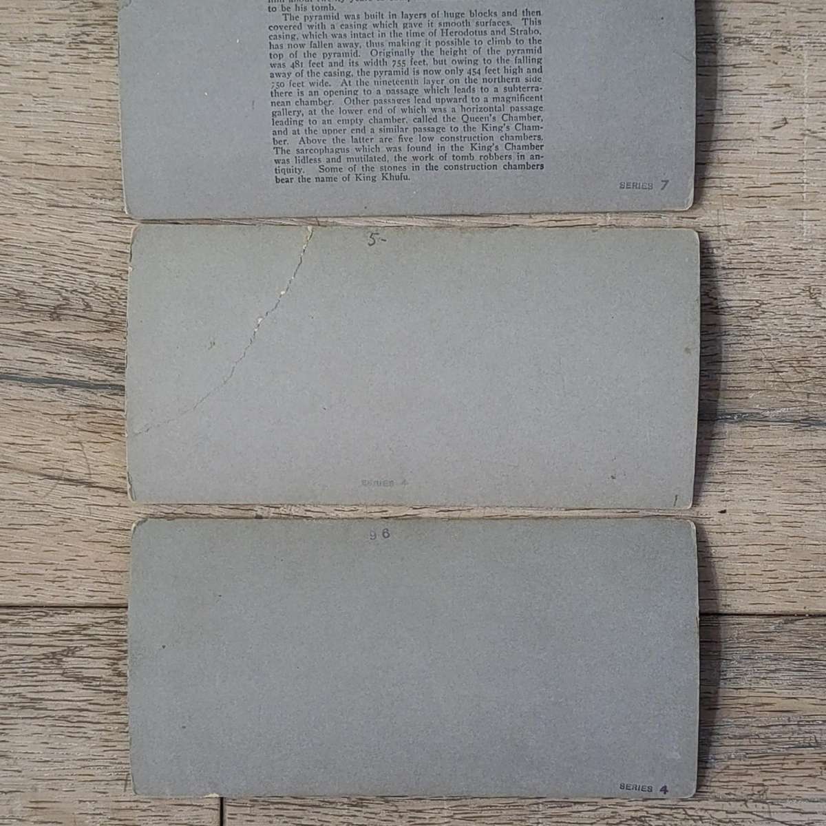 Lot of 13 antique stereocards