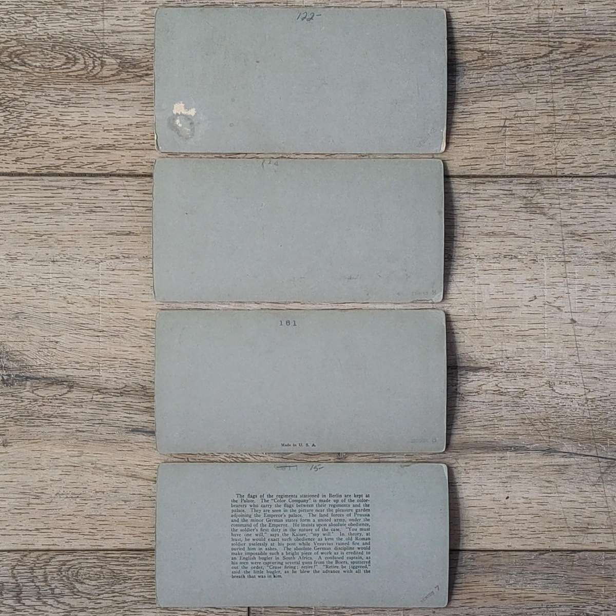 Lot of 13 antique stereocards