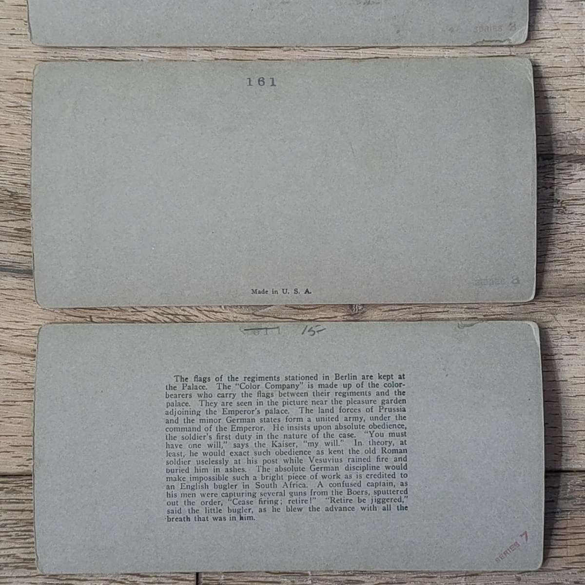 Lot of 13 antique stereocards