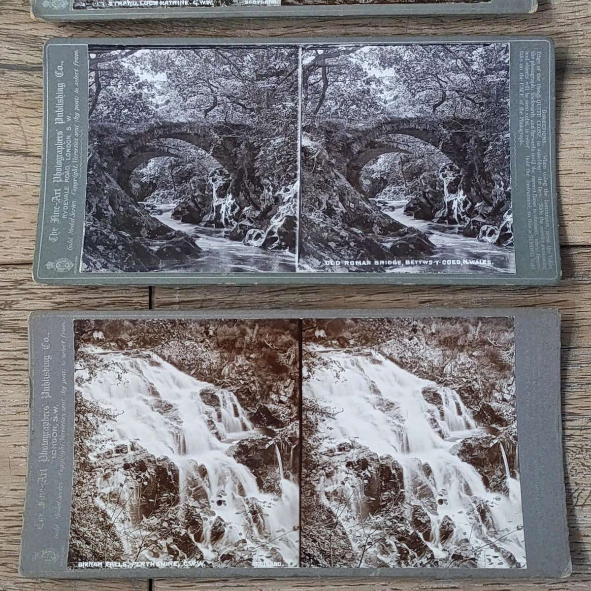Lot of 7 British Isles / Ireland stereocards