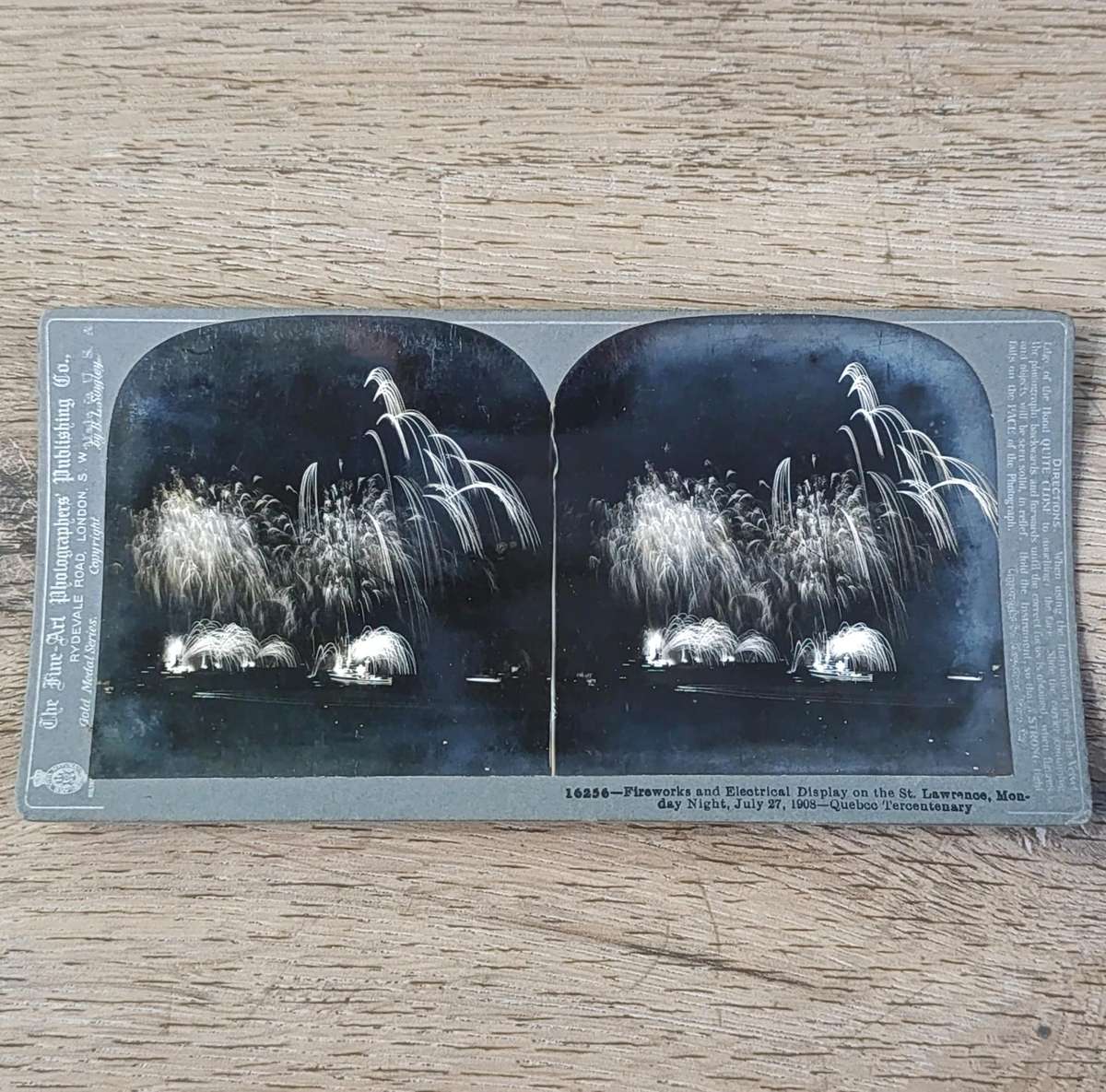 Lot of 3 Canadian scenes stereocards