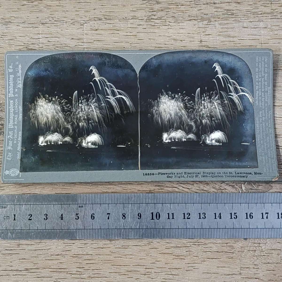 Lot of 3 Canadian scenes stereocards