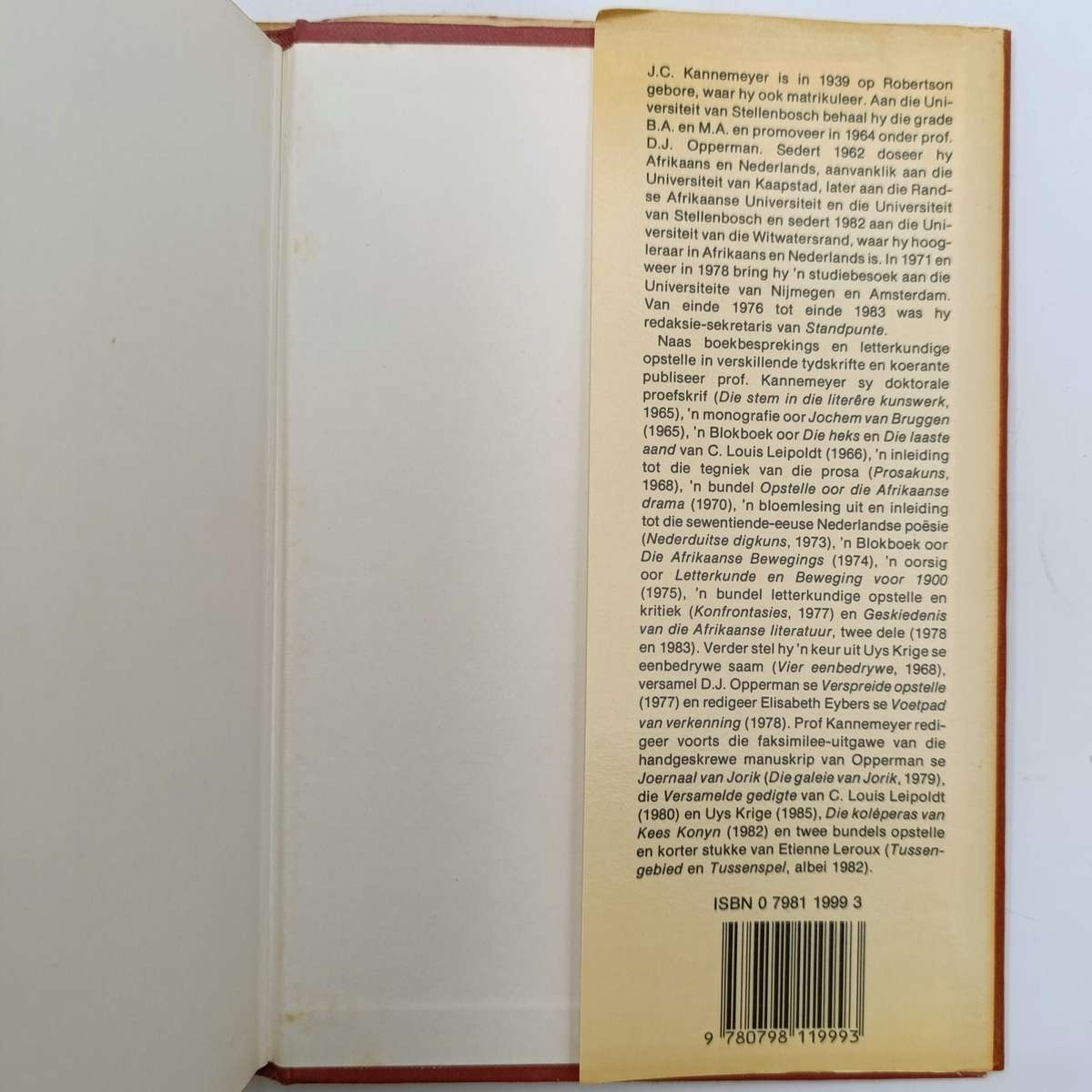 D.J Opperman - 'n Biografie deur J.C Kannemeyer