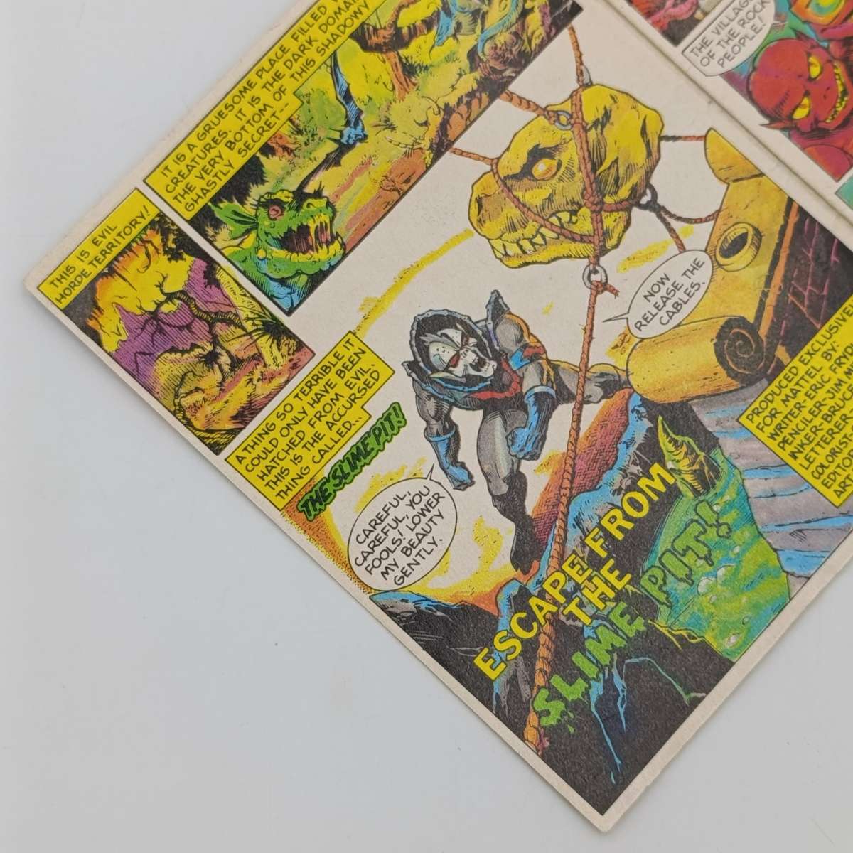 Lot of 12 Vintage Masters of the Universe mini comic books - two are multilingual