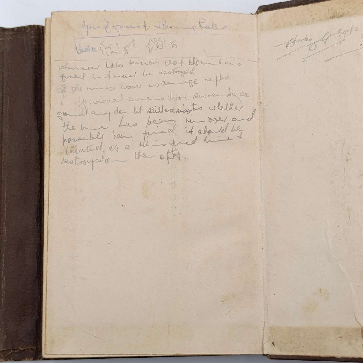 SA Union Defence Force Field service pocket book - 1928 issue