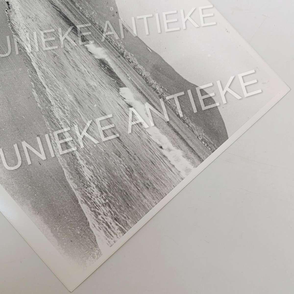 Antique photo reprint of Shipwreck at Woodstock Beach