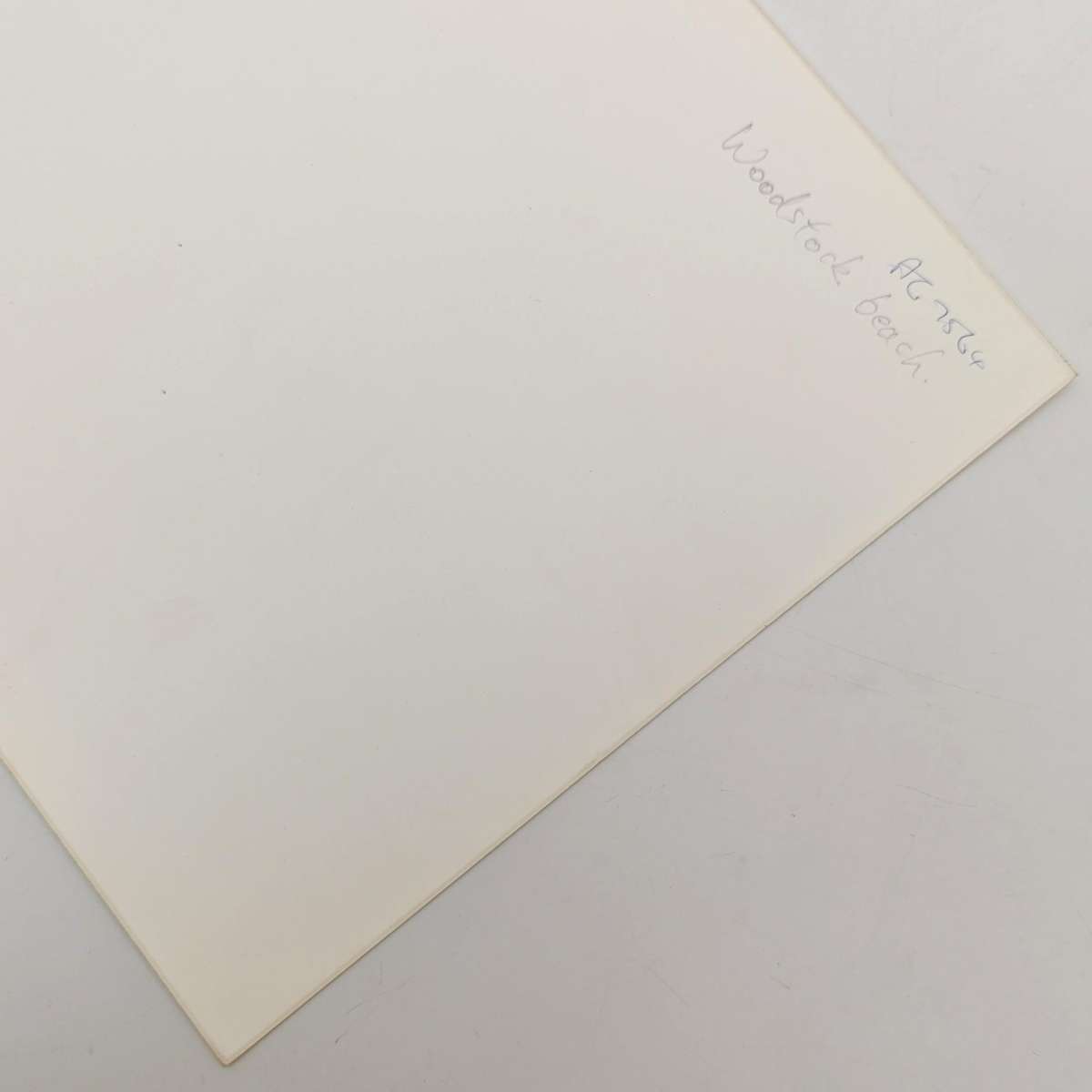 Antique photo reprint of Shipwreck at Woodstock Beach